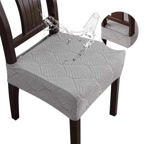 Dining chair covers, dining chair seat covers (two-piece, four-piece, six-piece), stretch jacquard kitchen chair covers, removable and washable dining — TikTok Shop Feed review