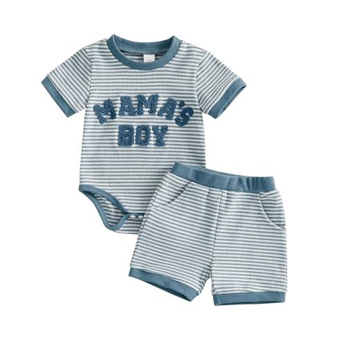 Baby Boy Embroidery Mallard Duck Summer Short Set Cute Kids Clothes — TikTok Shop Feed review