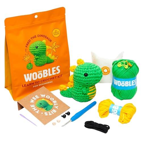 Dinosaur Crochet Kit, Polyester, Crochet Hook, Instruction Video, Dinosaur Crochet Kit for Beginners DIY Crafts Dinosaur Kit Holiday Birthday Gift — TikTok Shop Feed review
