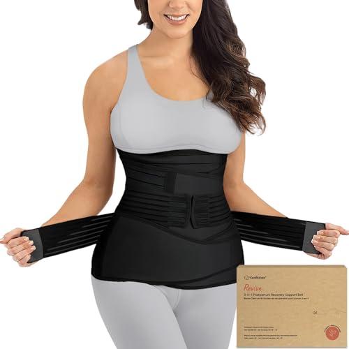 Women's Postpartum Belly Belt, 3 Counts/set High Elastic Waistband Tummy Control Shaper, Comfortable Personal Care Products for New Mothers — TikTok Shop Feed review