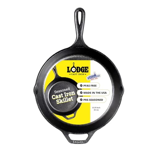 Lodge L8SK3 10.25 Inch Pre-Seasoned Cast Iron Skillet — Kitchen review
