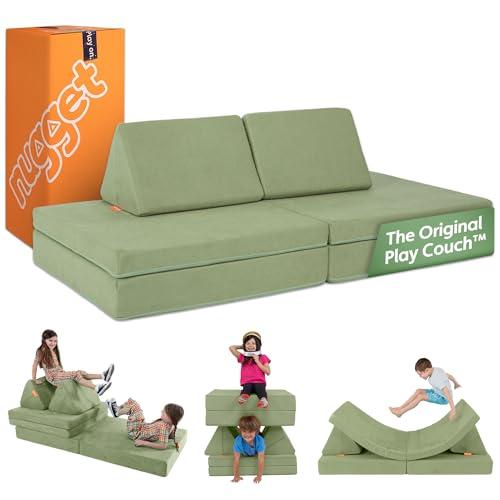 wanan 8PCS Kids Sofa, Kids Modular Couch Toddler with 2 Balls, Kids Couch Play Set 8 in 1 Baby Foam Sofa Kids Couch — TikTok Shop Feed review