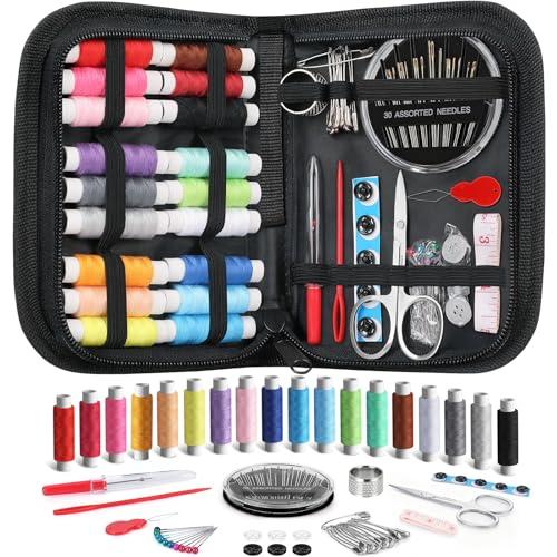 36PCS Complete Sewing Kit - Premium Portable Sewing Supplies Set for Emergency Repairs, Embroidery & DIY Crafts | Travel Sewing Kit, Home Mending Kit — TikTok Shop Feed review