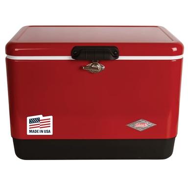 Coleman Steel Belted 54 Qt Cooler