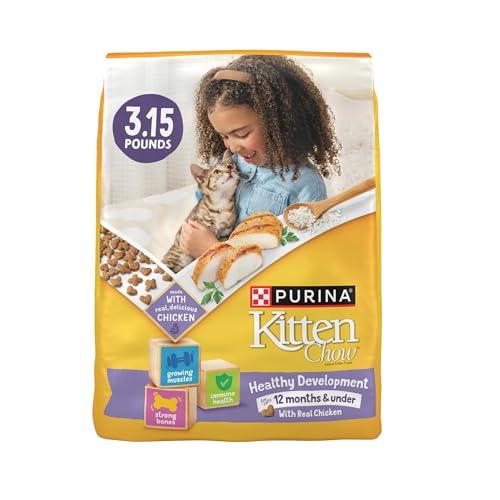 Purina Kitten Chow Kitten Food Healthy Development with Real Chicken Dry Kitten Food - (Pack of 4) 3.15 lb. Bag β Pet Supplies review