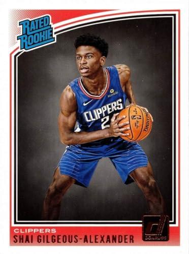 2018-19 Panini Donruss Basketball #162 Shai Gilgeous-Alexander Rookie Card β Sports Cards review