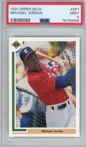 Graded 1991 Upper Deck UD Michael Jordan #SP1 Rookie RC Baseball Card PSA 9 Mint β Sports Cards review
